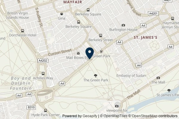 Map showing the area around: Dan Q couldn’t find GC1KKT8 Flonopoly Cache 12 – Piccadilly