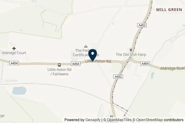 Map showing the area around: Dan Q found GC97WKD 2 BH