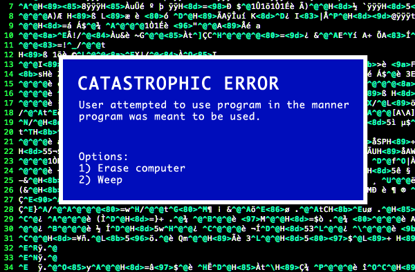 Catastrophic Error