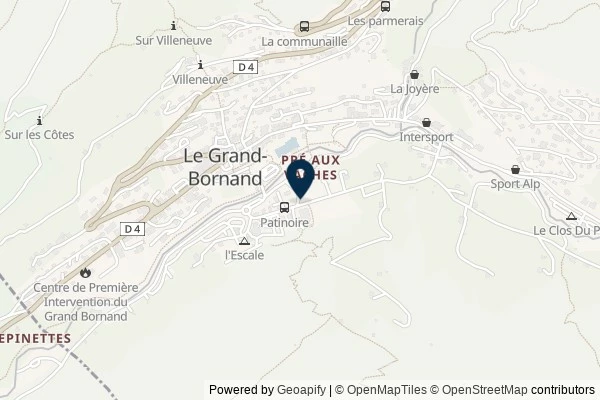 Map showing the area around: Dan Q couldn’t find GC629TH EABDG : La vache qui tourne dans le Tour de France