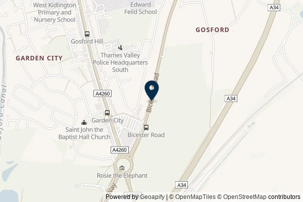 Map showing the area around: Dan Q temporarily disabled GC7Q9FF Oxford’s Wild Wolf Two