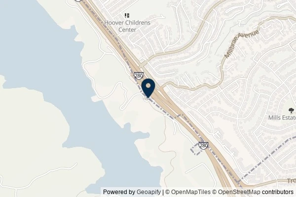 Map showing the area around: Dan Q found GC43DKN SAWYER TRAIL: Gimme a Call–Let’s Go Fishin’