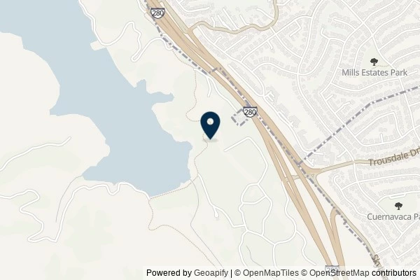 Map showing the area around: Dan Q found GC64ZGN Arrow #2