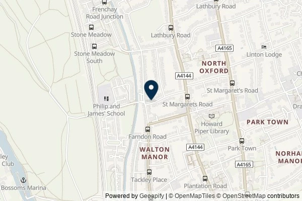 Map showing the area around: Review of St Margaret’s Institute