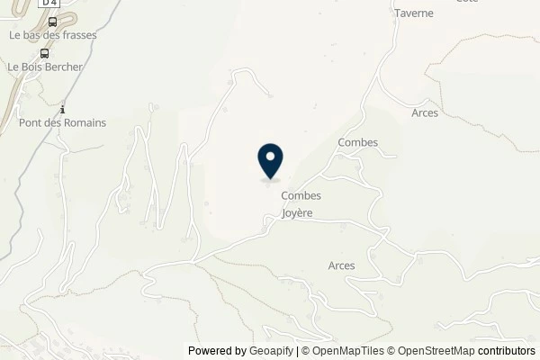 Map showing the area around: Review of Chalet d’Or