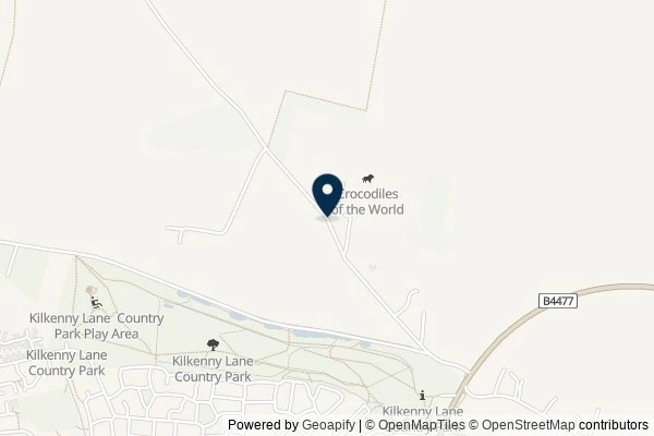 Map showing the area around: Dan Q found TC4W8P Love a Cotswold Croc