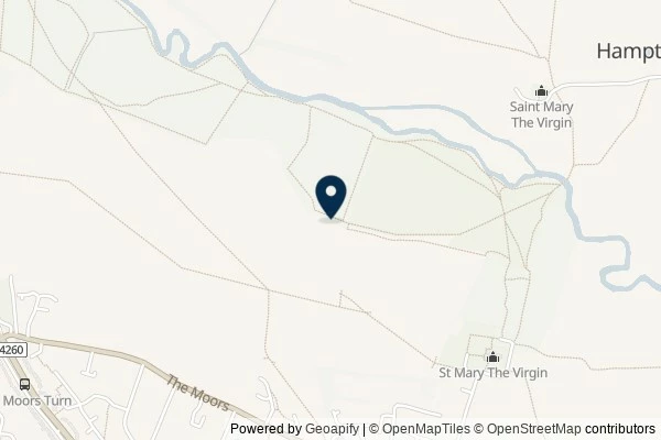 Map showing the area around: Dan Q found GC4CEXE CowSlip