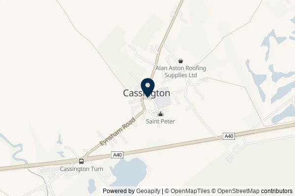 Map showing the area around: Dan Q found GC7PEG1 The Cachington Tour