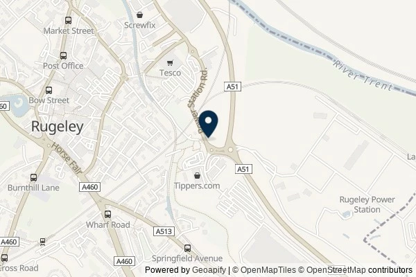 Map showing the area around: Dan Q found GC54MFQ (Mac)Donald Where’s Your Troosers?