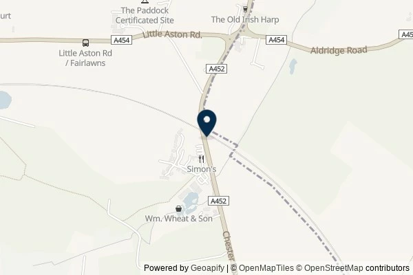 Map showing the area around: Dan Q found GC97WM3 3 BH