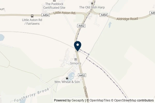 Map showing the area around: Dan Q found GC97WM3 3 BH