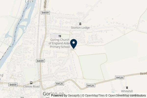 Map showing the area around: Dan Q found GC54DB8 WAG 3 – Cleeve Corner