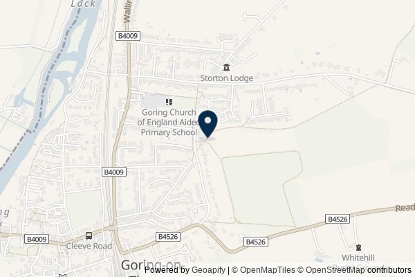 Map showing the area around: Dan Q found GC54DB8 WAG 3 – Cleeve Corner