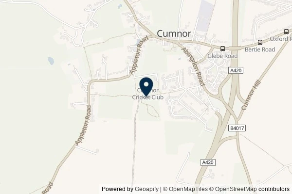 Map showing the area around: Dan Q found GC82XT0 Cumnor Minions – Dr Nefario