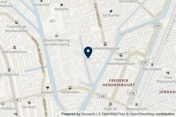 Map showing the area around: Dan Q found GCAFY0Z Van Bossepad