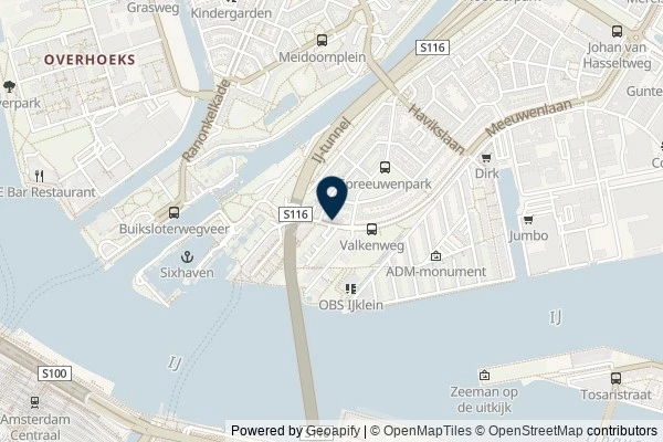 Map showing the area around: Dan Q found GC89T04 Japanse glazen dobbers