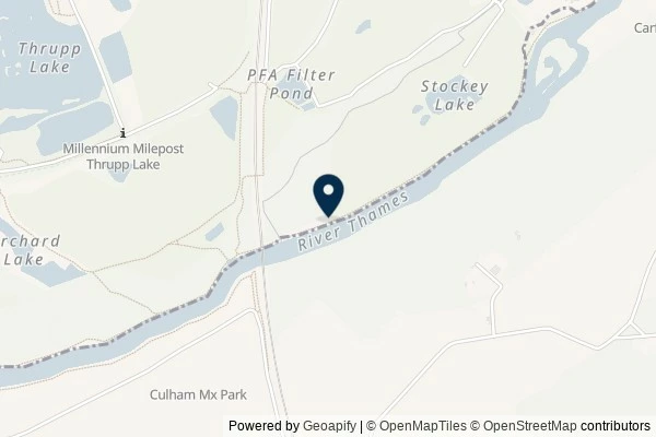 Map showing the area around: Dan Q found GC4QAER Howard