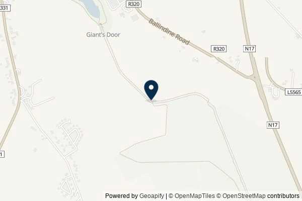 Map showing the area around: Dan Q did not find GC9VD2M Claremorris_01