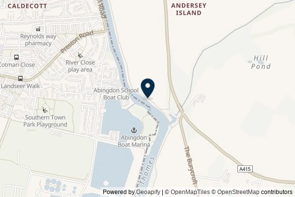 Map showing the area around: Dan Q found GC4B6QP RRR 14 Put that Rod Away!