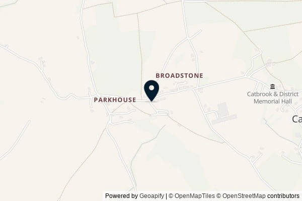 Map showing the area around: Dan Q found GC7P0AN A Fine Pair # 1089 ~ Parkhouse