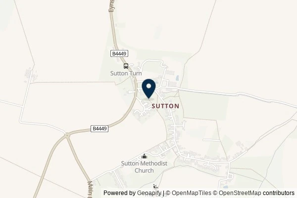 Map showing the area around: Note #27940