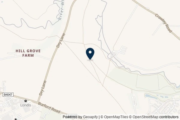 Map showing the area around: Dan Q did not find GC8X888 Crawley to Minster Loop – #11 Wasat