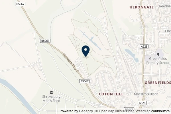 Map showing the area around: Dan Q did not find GCARTHJ Knock Knock, Who’s There!