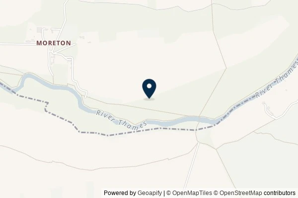 Map showing the area around: Dan Q found GCBMAGR #08 Northmoor Loop