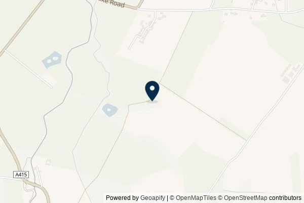 Map showing the area around: Dan Q found GCBMAKQ #17 Northmoor Loop
