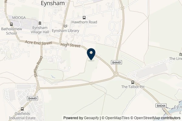 Map showing the area around: Ramming speed!