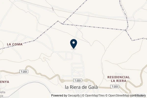Map showing the area around: Dan Q found GCB03JW Passejant amb la Boira – Roques, pedres, pedretes