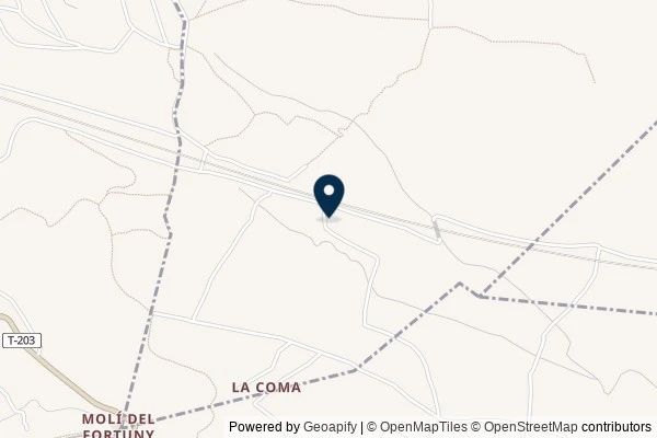 Map showing the area around: Dan Q wrote note for GCAY628 Més enllà de la via II (10) – Em sento penjat