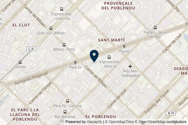 Map showing the area around: I don’t work here!