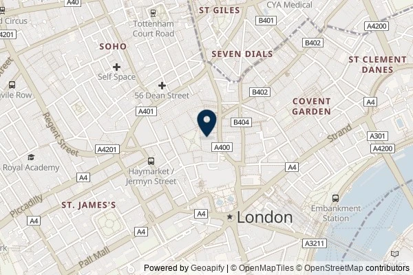 Map showing the area around: The Possession of Butt