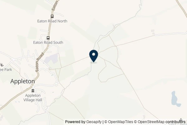 Map showing the area around: Dan Q found GCB9ZH3 Little Bridges # 3220 - Besselsleigh Wood