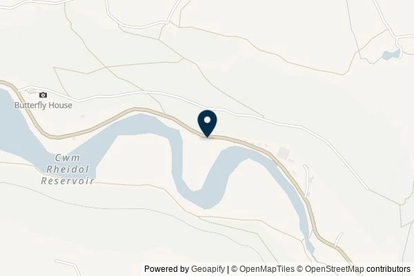 Map showing the area around: Dan Q found GL3BZXBY Cwm Rheidol – Good to Talk