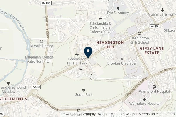 Map showing the area around: Dan Q found GL4ZB1B2 University Challenge 14 (Poly)
