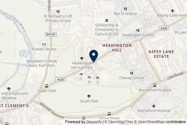 Map showing the area around: Dan Q found GL4ZB1B2 University Challenge 14 (Poly)