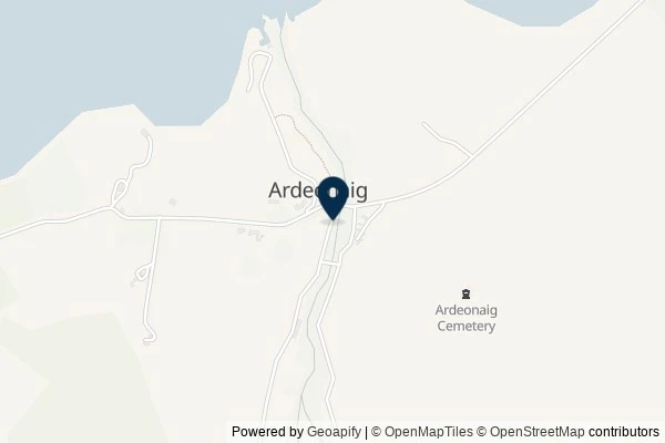 Map showing the area around: Dan Q found GLCCBZQP Melting Mouths ~ Falls of Ardeonaig