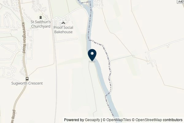 Map showing the area around: Dan Q found GLDXE8YB Messing about by the river 2 – Thames view