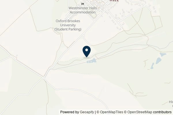 Map showing the area around: Dan Q found GLE0YPCR Hinksey Woods Star Wars: Darth Maul