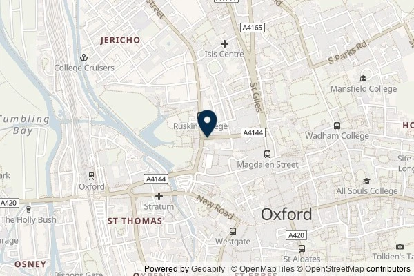 Map showing the area around: Dan Q found GLE5DKXT Beaumont Palace