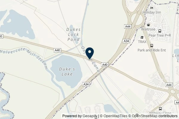 Map showing the area around: Dan Q found GLE5G93N Route Canal – ICT