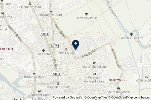 Map showing the area around: Dan Q found GLE5J4YQ University Challenge 10 (Stomp Stomp)