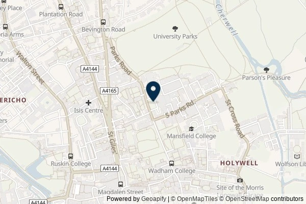 Map showing the area around: Dan Q found GLE5J4YQ University Challenge 10 (Stomp Stomp)