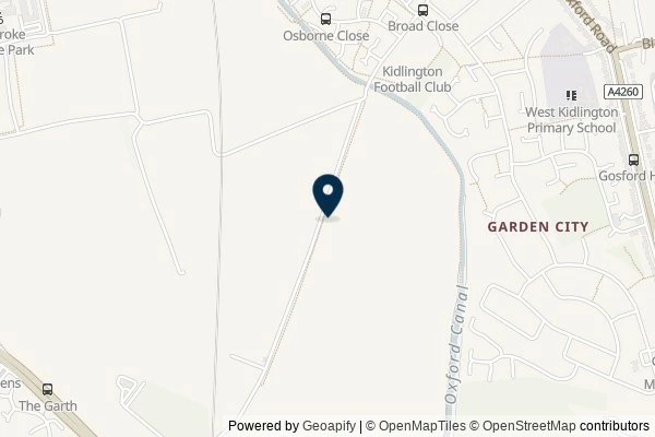 Map showing the area around: Dan Q found GLE5H9A0 Yarnton Link – The Log