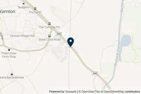 Map showing the area around: Dan Q found GLE5HKXK Yarnton Link – No Parking!!