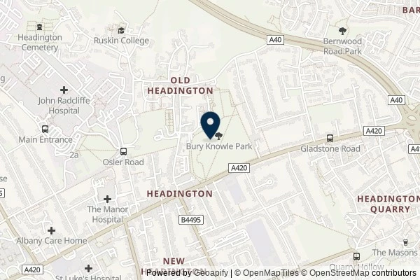 Map showing the area around: Dan Q found GLE6VCX6 Breehy-hinny-brinny-hoohy-hah
