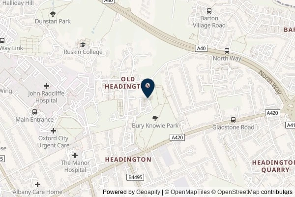 Map showing the area around: Dan Q found GLEEC159 Woody’s Secret…