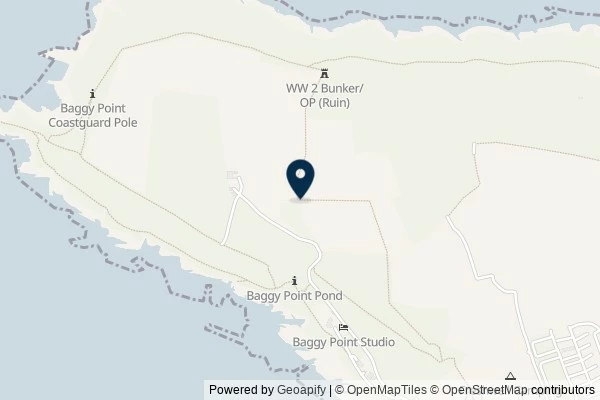 Map showing the area around: Dan Q found GLEGPM3K Bruno’s Baggy Walk – Corner Stile